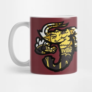 Jacksonville Jumbo Shrimp Suns Logo Mug